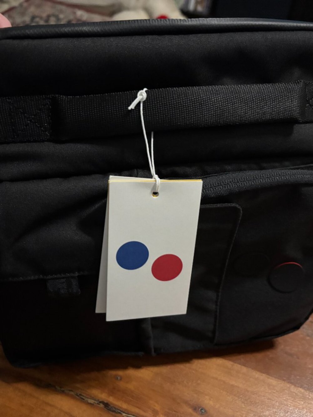 pinqponq Tetrik Black Hip Bag new with Tags